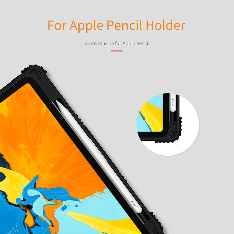NILLKIN для iPad 9,7 Чехол для iPad Pro 11 Чехол для iPad Pro 12,9 умный флип-чехол Подарочная защита для экрана держатель карандаша