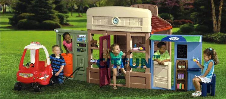 Открытый Многофункциональный детский игровой домик CIT LM7501|outdoor playground|children outdoor