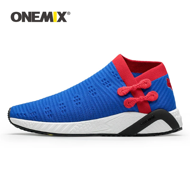 Женские кроссовки ONEMIX из дышащей сетчатой ткани легкие мягкие удобные без