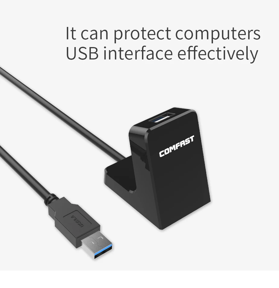 Высокоскоростной Удлинительный кабель Comfast CF-U315 USB 3,0 с усилителем ретранслятор удлинитель 1,5 м удлинитель для usb wifi адаптер
