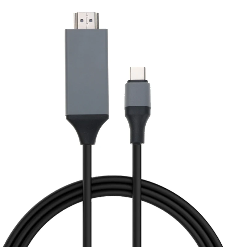 USB-C поддержка 4K 30 Гц 2 м USB 3 1 Тип C штекер-HDMI штекер HD адаптер Соединительный кабель