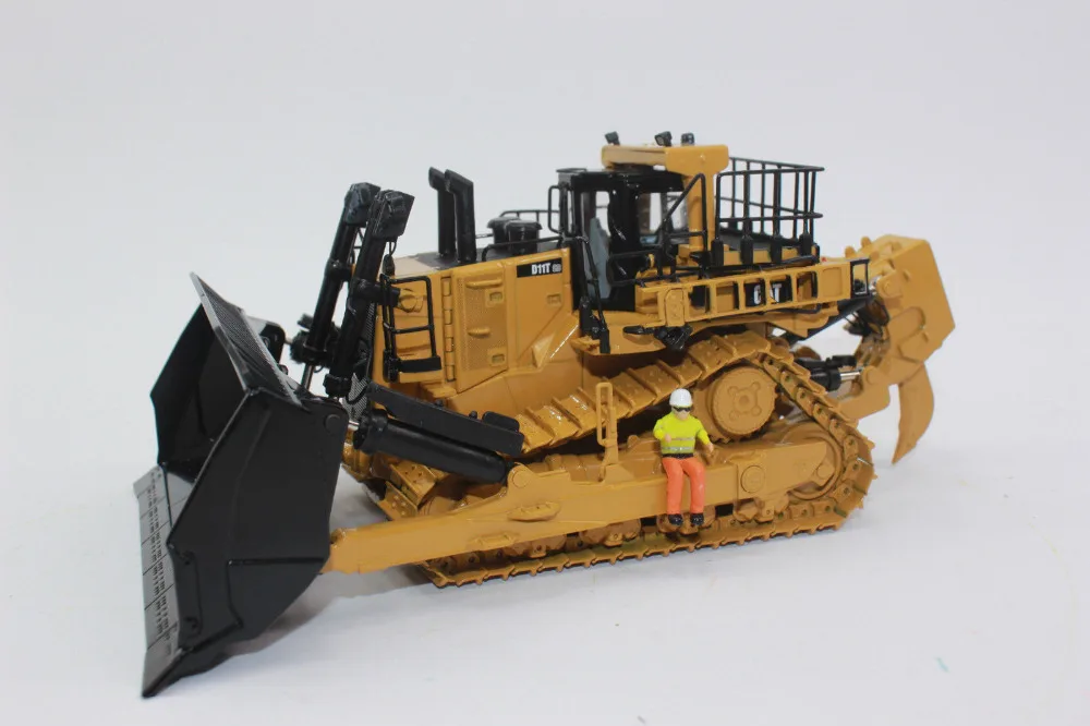 1:50 Масштаб металлические модели Caterpillar Cat D11T CD носит бульдозер трек-Тип трактор путем литья под давлением мастеров DM85567