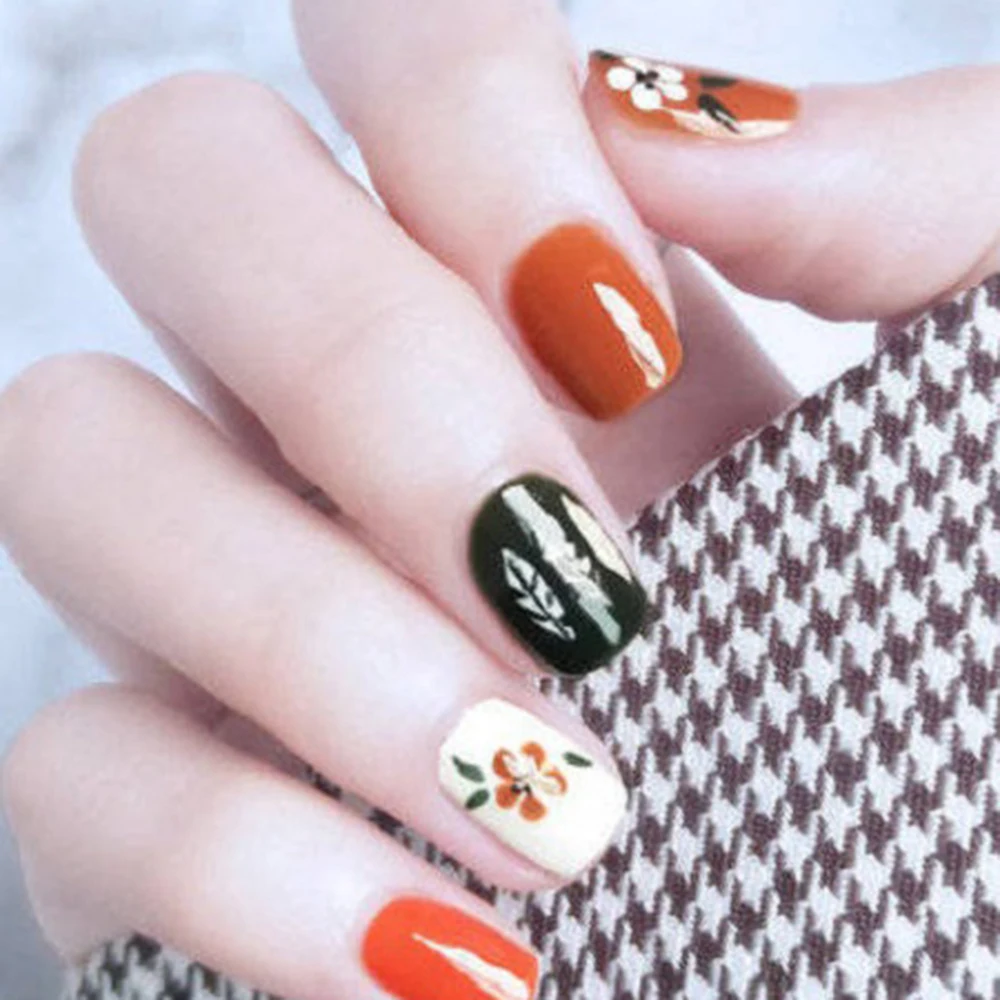 1 Набор смешанный дизайн Новый маникюр украшения ногтей искусство наклейки набор