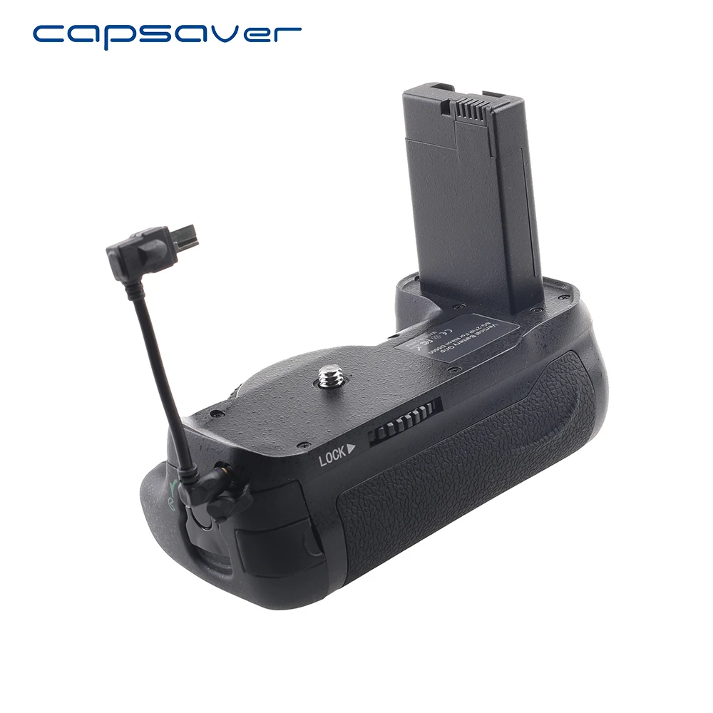 Capsaver многофункциональная Вертикальная Батарейная ручка для Nikon D5500 D5600 DSLR камеры