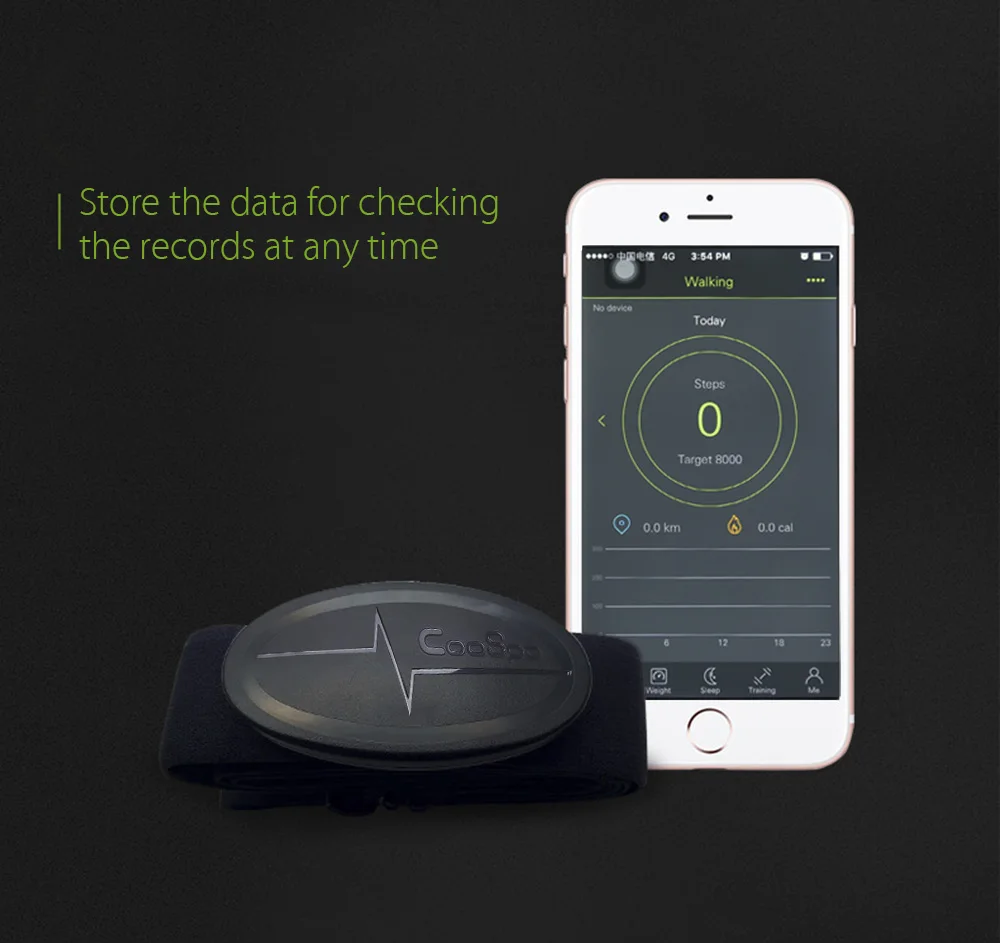 CooSpo H6 ANT Bluetooth V4.0 фитнес беспроводной монитор сердечного ритма умный Датчик Нагрудный Ремень тренажерный зал фитнес оборудование для мобильного телефона