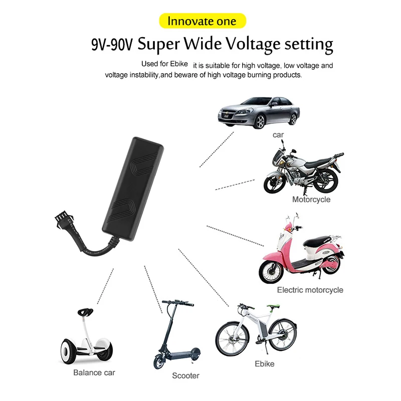 Mini Gps Tracker 12v Tk805 Car Locator Device Used For Bike Motorcycle Waterproof With Online Tracking Software | Автомобили и