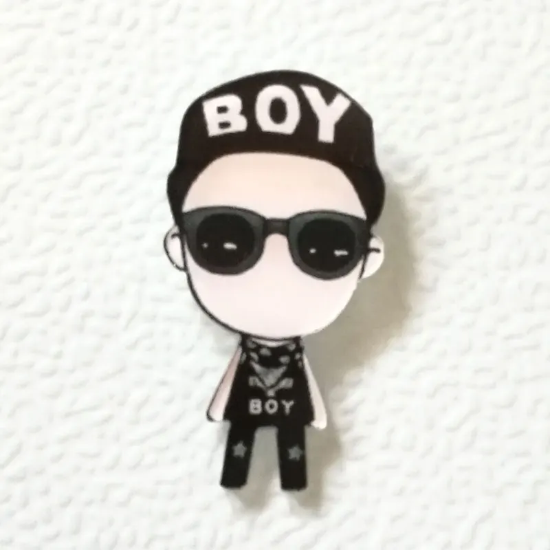 A0328 1 шт. Harajuku Pin значок пластиковая брошь герой Значки для одежды значок на рюкзаке акриловые значки на одежду - Цвет: A0328