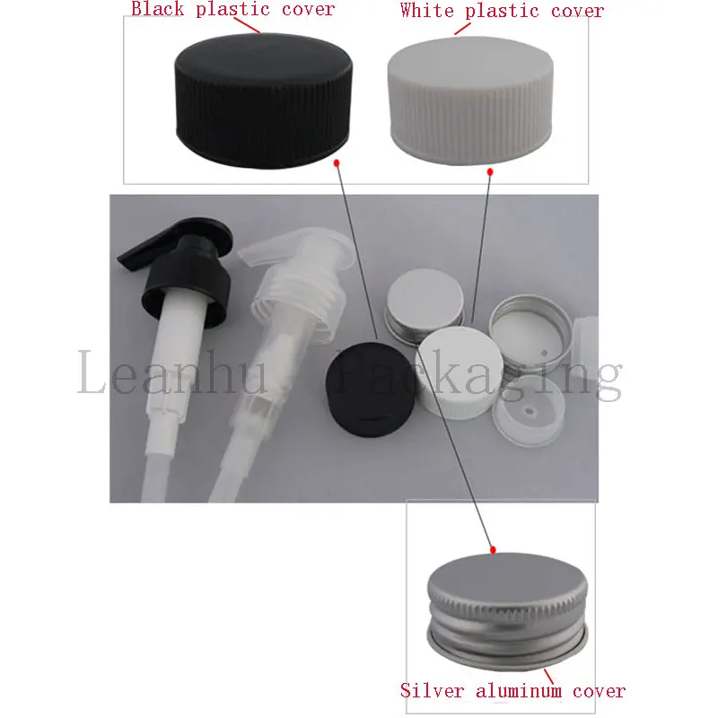 Круглая ПЭТ пластиковая Косметическая упаковочная бутылка с пластиковой