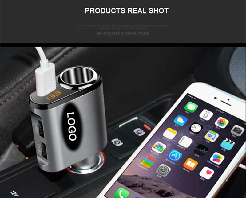 IFOUND Лидирующий бренд 3 USB Зарядное устройство+ 1 способ автомобильный разветвитель прикуривателя адаптер DC 12 V 3.1A для Samsung Galaxy S6 S7 край