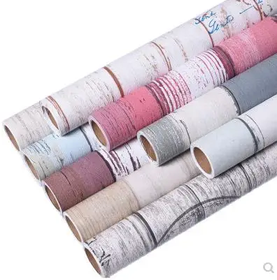 Утолщенные самоклеющиеся Настенные обои для спальни средиземноморские шкаф