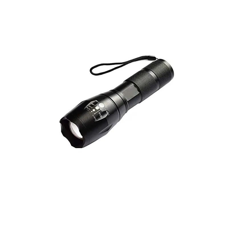 

UltraFire LED Flashlight Cree XML-T6 5 Mode Zoom Tactical Luz Torch Hunting Lantern Flash Light Glare 18650 Flashlight