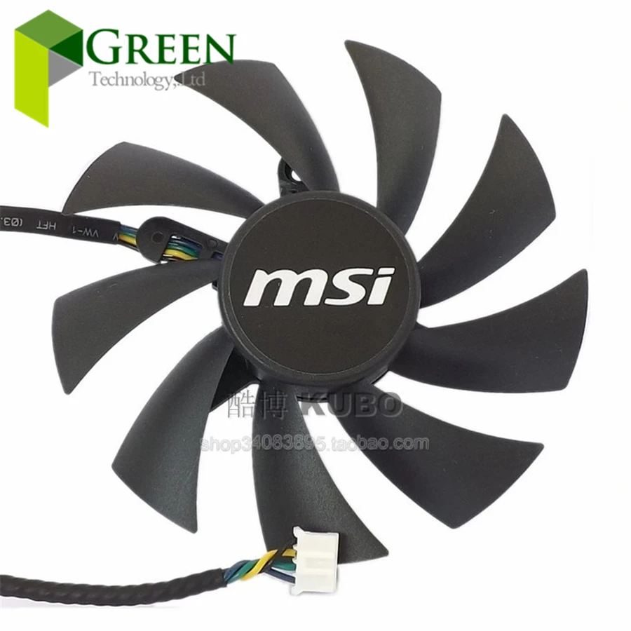 Вентилятор для видеокарты MSI N460GTX N560GTX 570 580GTX HD6870|card fan|graphics card fanpower logic pla09215b12h |
