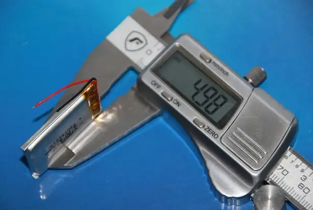 3 7 В литиевая 552535 552535P 400 мАч с защитной платой используется для bluetooth MP3 MP4 батарея |