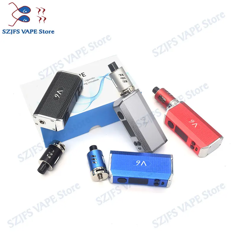 E Cigarette KIT Box Mod Starter Kits 100W 2000mAh Battery Vape Cigarettet 510 Thread huge 3ml Atomzier vaporizer zeus x | Электроника