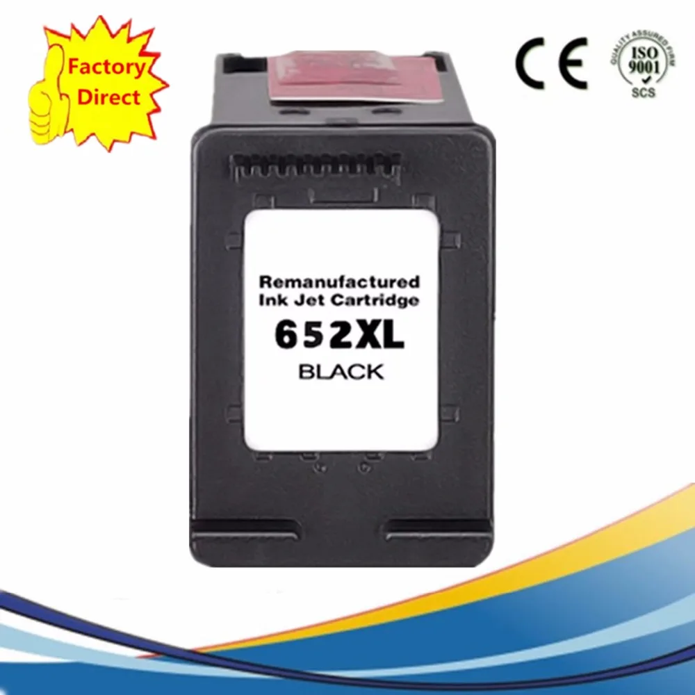 Картриджи чернильные реконструированные для HP652XL HP652 Deskjet Advantage 652 1015 1515 2515 2545 2645 3515