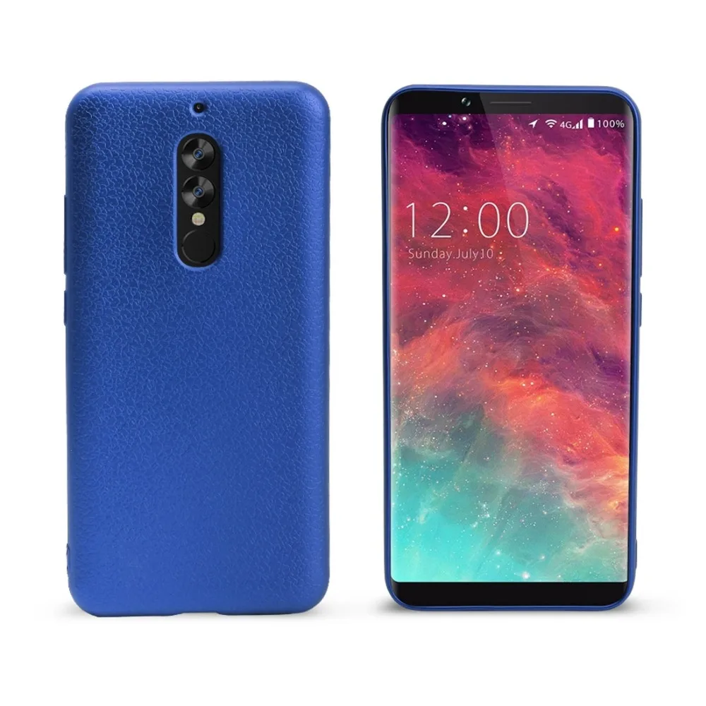 Чехол OCUBE для UMIDIGI S2 Pro однотонная металлическая краска защитная задняя крышка из