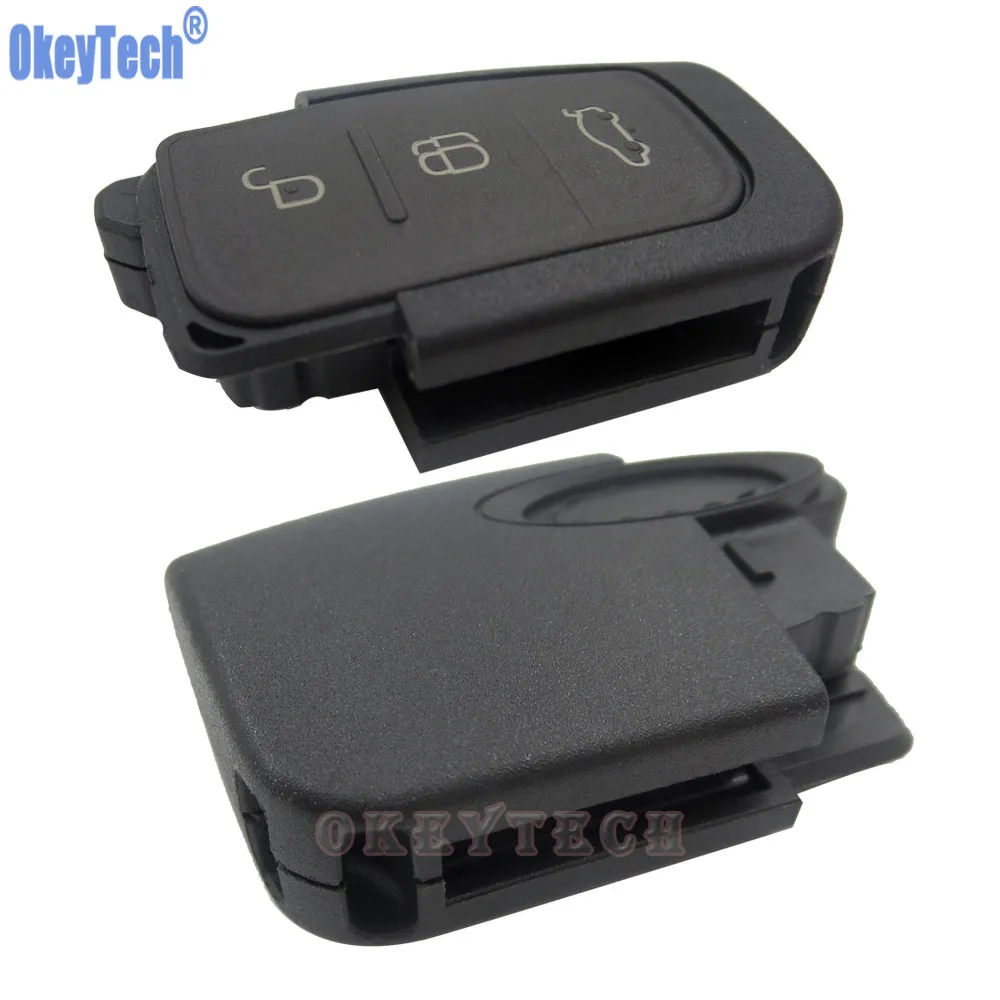 OkeyTech замена 3 кнопки откидной Складной Дистанционный Автомобильный ключ