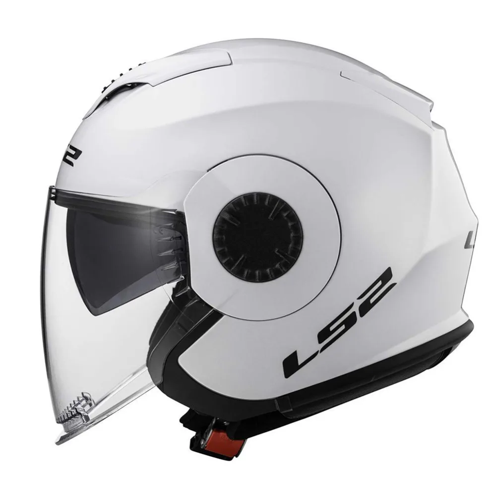 LS2 OF570 Открытый мотоциклетный шлем для скутера Capacete Moto шлемы Jet Helm Kask
