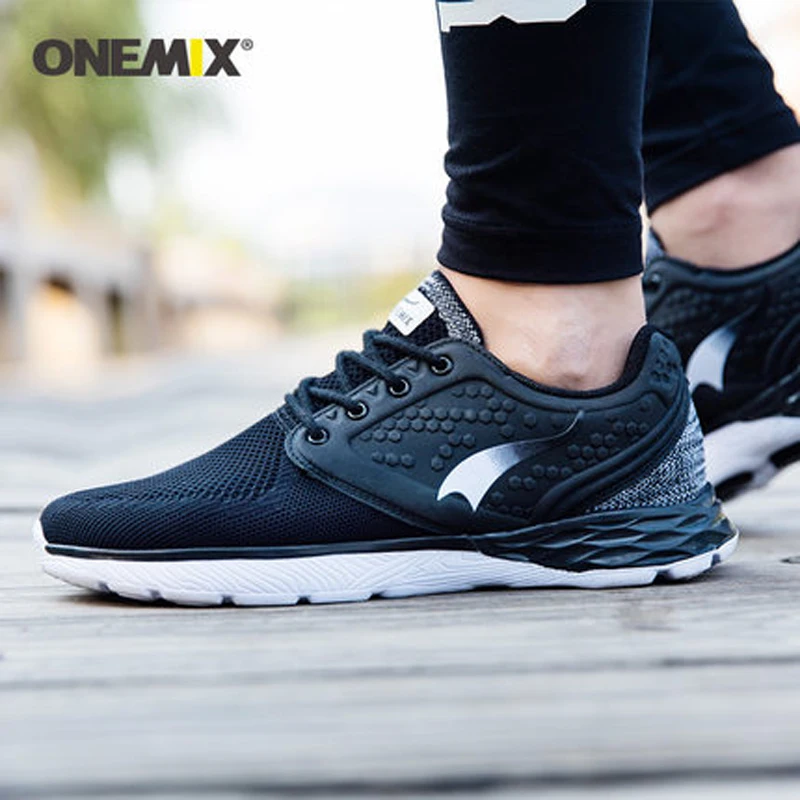 Кроссовки Onemix мужские легкие повседневная уличная спортивная обувь дышащая