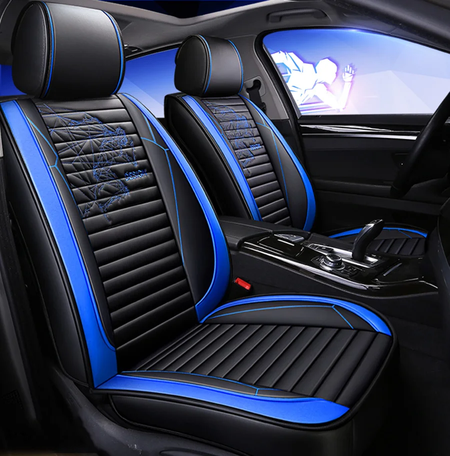 Универсальный кожаный чехол для сиденья автомобиля Renault CAPTUR clio 1 2 3 4 CLIO Grandtour duster fluence KADJAR koleos