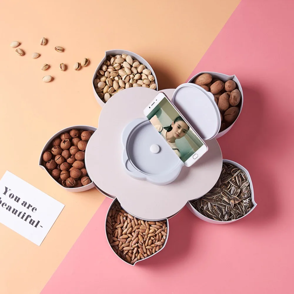 2019 горячая Распродажа творческий украшенное цветочными лепестками блюдо для