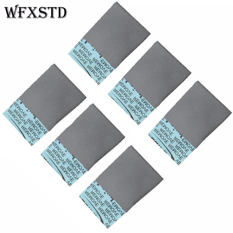 6 шт. Графическая память для ноутбука 1 мм|silicone thermal pad|thermal padthermal silicone pad |