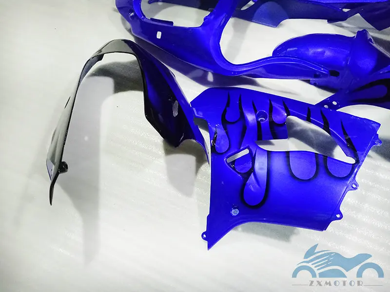 Бесплатная 7 подарки ABS пластик комплект обтекателей для Kawasaki Ninja Обтекатели ZX9R 98