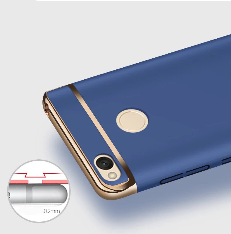 Для Xiaomi MI 6 5S 5X A1 MIX 2 Note 3 чехол для Redmi 3S 4X роскошный гибридный жесткий задней панели