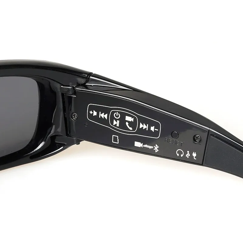 저렴한 5.0 메가 픽셀 비디오 레코더 및 블루투스 헤드셋, 편광 선글라스 렌즈 및 전원 긴 대기 시간 자동 절약 모드