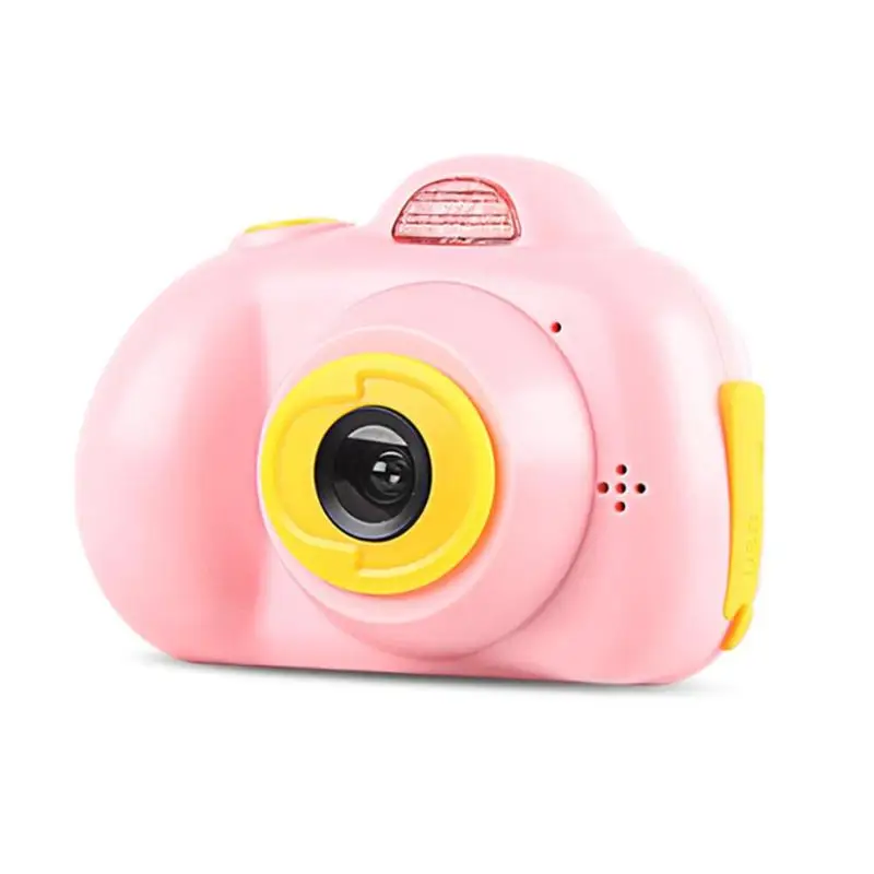 KC4 VGA Pink Детская камера, игрушка, Детская обучающая фотокамера, игрушки для малышей, детская мини цифровая игрушка, камера для детей старше 3 лет, подарок на день рождения - Цвет: KC4 VGA Pink