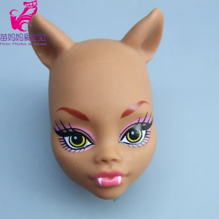 5 шт./лот мягкий пластиковый парик для самостоятельной тренировки головы макияж