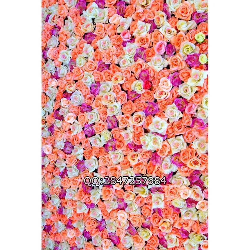 

Vinyl Photography Background Flowers Valentine's Day Wood floor Computer printed Wedding Backdrops for Photo Studio F-2374