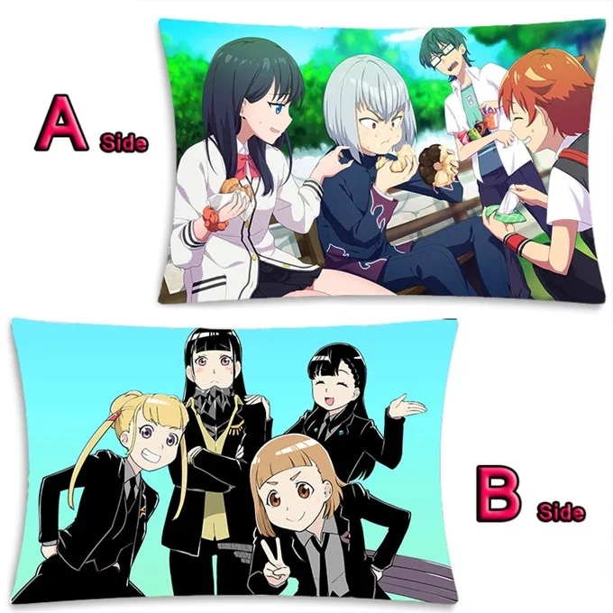 19 Аниме SSSS. GRIDMAN Hibiki Yuta Takarada Rikka Shinjo Akane обнимает тело Наволочки Чехол Otaku Подушка Наволочка 2WAY 35x55 см - Цвет: 19