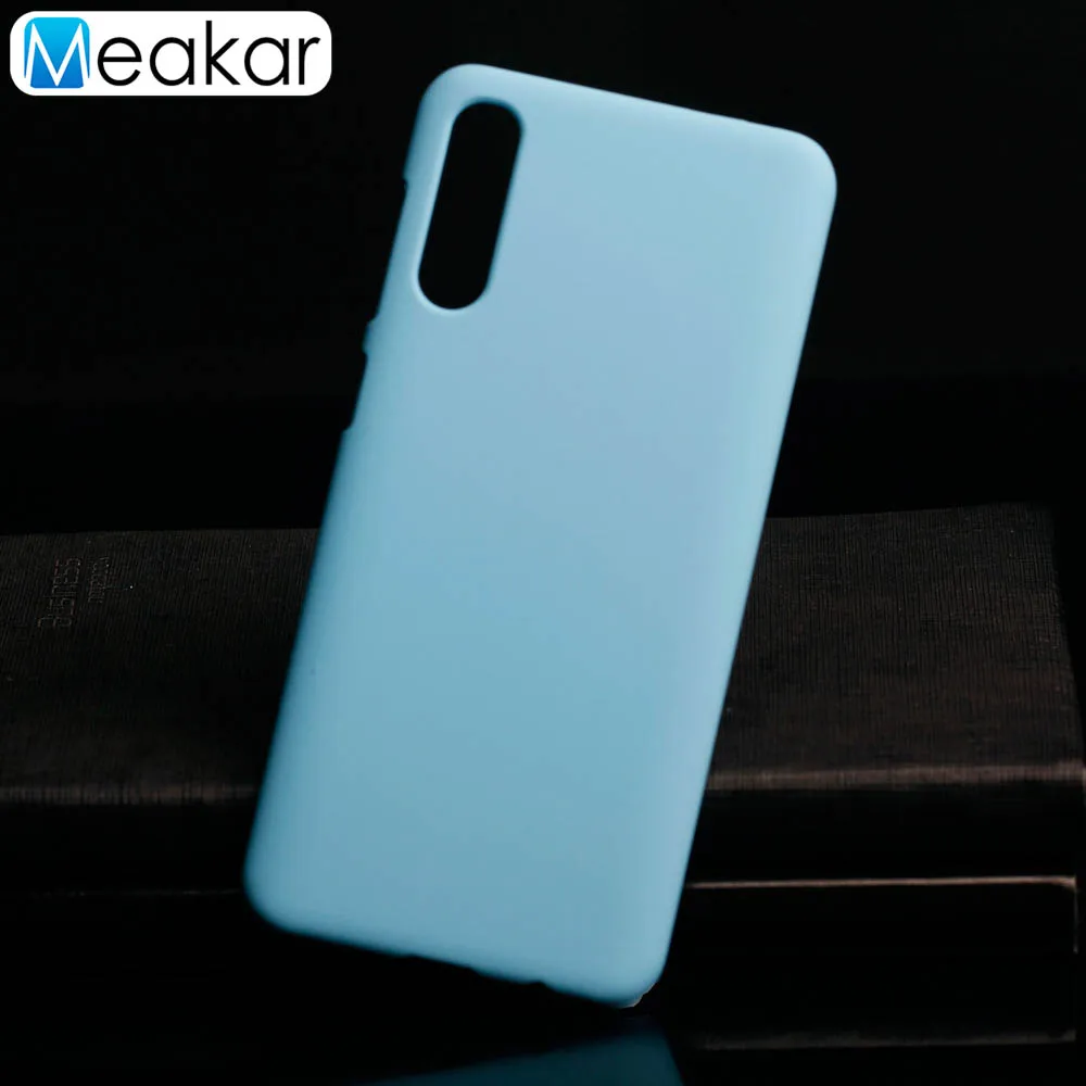 Матовый пластиковый чехол для Samsung Galaxy A50, чехол для Samsung Galaxy A50 SM-A505F SM A505F, задняя крышка для телефона - Цвет: Sky Blue