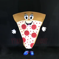 adult pizza mascot costume cosplay funny fancy dress in christmas cool costume suit for adults