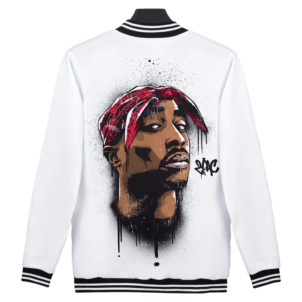 3D печати реперские кепки 2Pac в стиле хип-хоп бейсбольная форма для мужчин/Женская