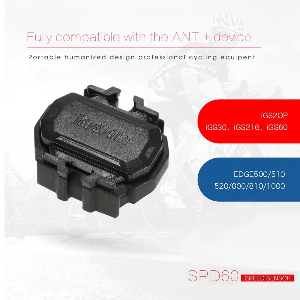 Датчик скорости IGPSPORT SPD61 ANT + Bluetooth 4 0 беспроводной Велосипедный компьютер