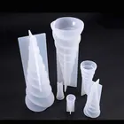 Прозрачная силиконовая форма для изготовления ювелирных изделий, формы для эпоксидной смолы, 1 шт.