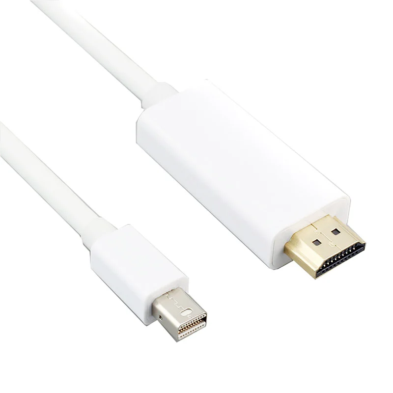 Effelon 1.8 м/6ft Дисплей Порты и разъёмы мини DP к HDMI Мужской Кабель-адаптер для Apple Macbook