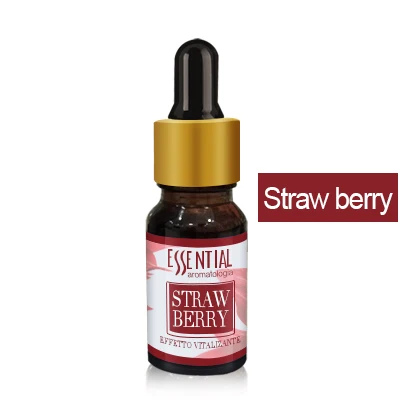 straw berry Водорастворимое масло, эфирные масла для ароматерапии, масло лаванды, увлажнитель, масло с 12 видами аромата, розовый зеленый чай - Цвет: straw berry