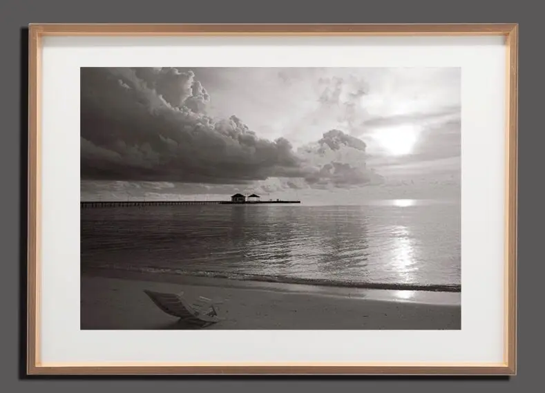 Поп-арт карта Лаго ди Гарда Классическая винтажная ретро крафт-холст живопись