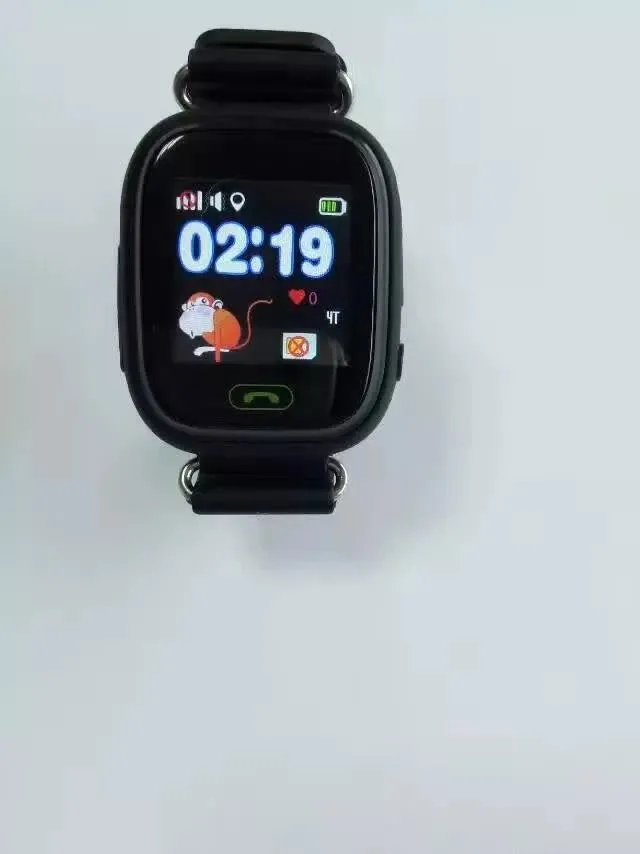 Детские часы с gps трекером Q90, сенсорный экран, gps, LBS, часы с местоположением, детские часы с SOS, поиск вызовов, Детские умные часы, 6 цветов