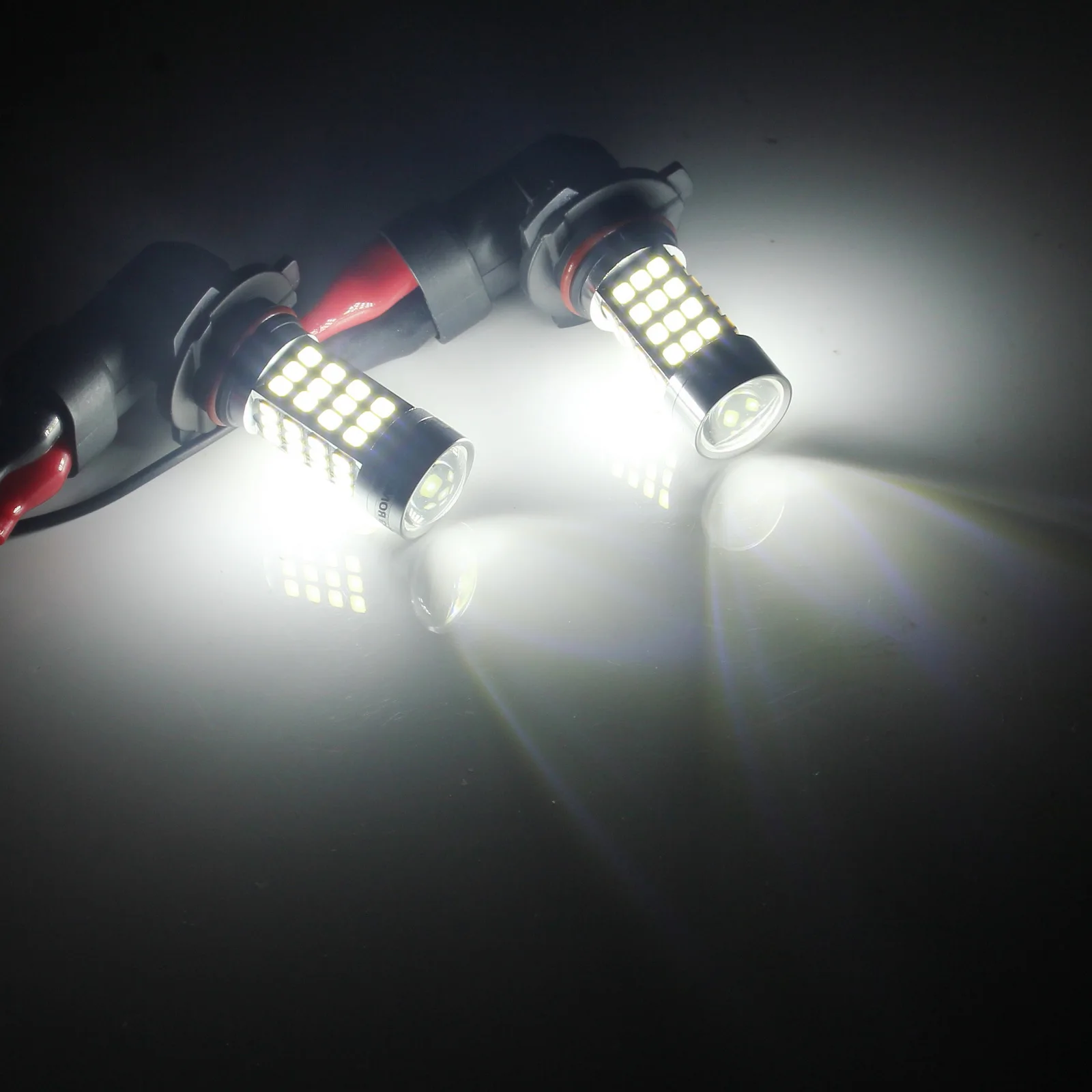 ANGRONG 2x45 W HB3 9005 H10 54 SMD 2835 Светодиодный проектор Противотуманные фары лампы белый