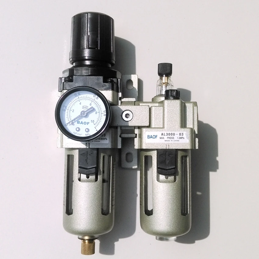 AC3010-03 3/8 ''порт воздухоочистительный блок F.R.L комбинация | Обустройство дома