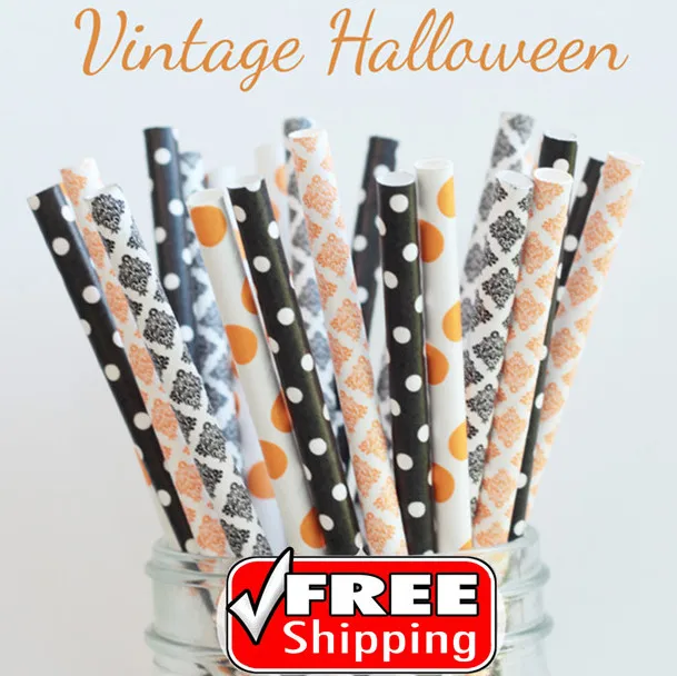 200 шт смешанные 4 вида конструкций винтажная тематическая бумага из соломы на