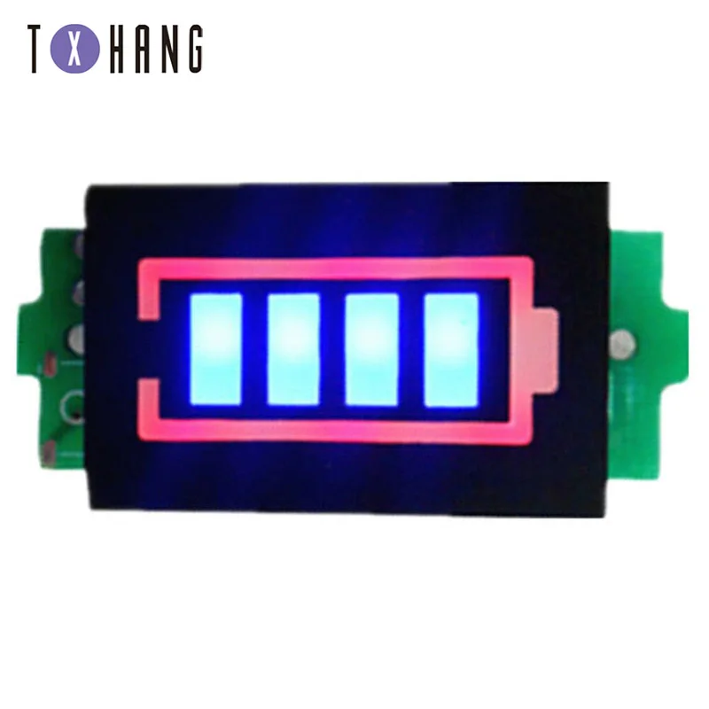 1/2/3/4S Lithium Battery Packs Capacity Indicator Meter Power Level Tester Module Display Board Panel | Электронные компоненты