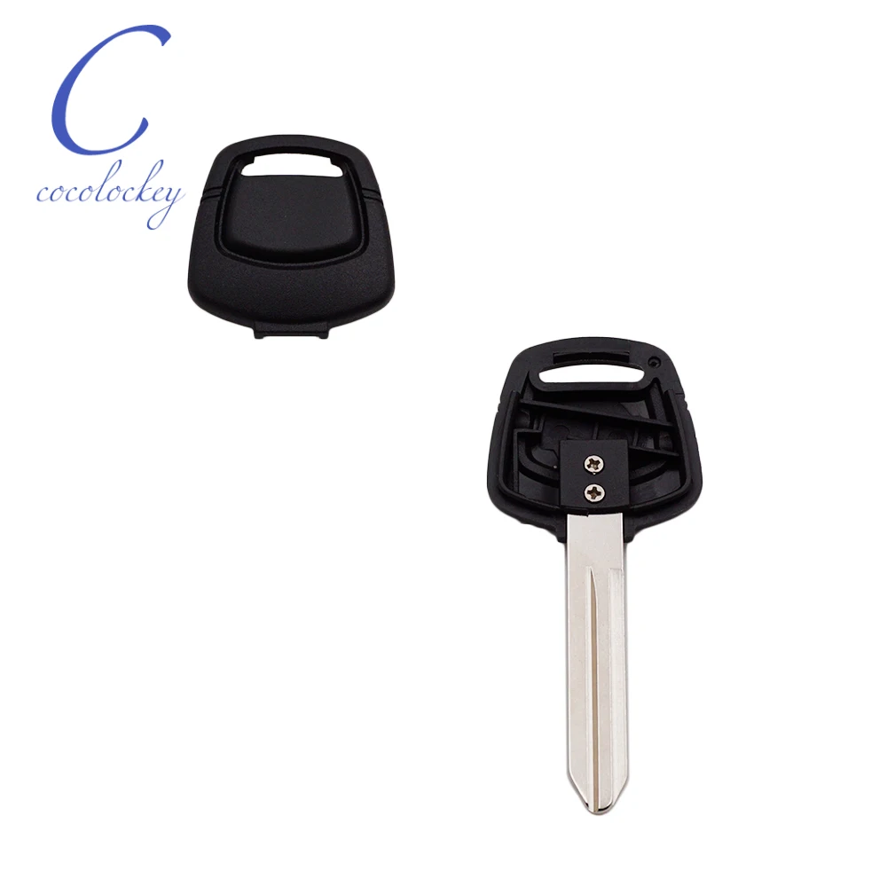Cocolockey Автомобильный Транспондер для ключей подходит Nissan NI01 NI02 Chip Key Shell Transponder Uncut