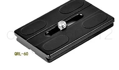 Алюминиевая БЫСТРОРАЗЪЕМНАЯ пластина QRL-40 50 60 70 с винтом 1/4 дюйма для камеры
