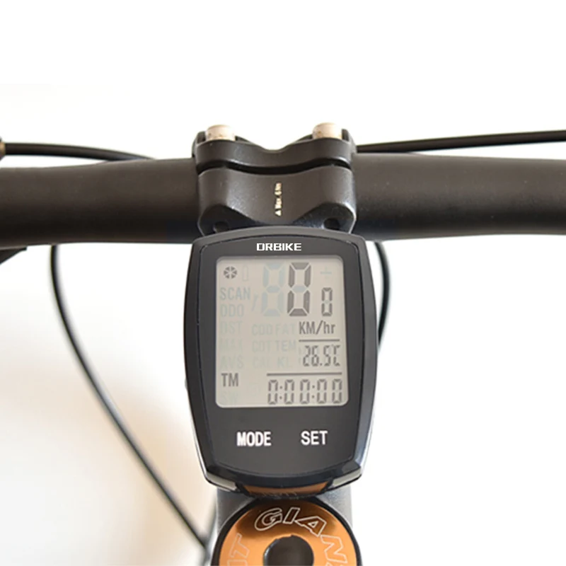 Велосипедный компьютер DRBIKE беспроводной Спидометр с 13 функциями для горного и