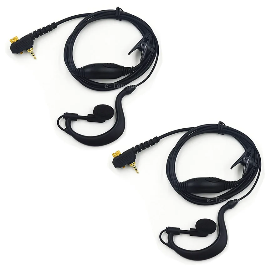 2 шт. гарнитура для рации Motorola Walkie Talkie MTH850 MTH600 MTH650 MTH800 MTP850 MTS850|police headset|headset pttptt motorola